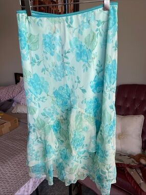 Vintage Floral Y2K Skirt